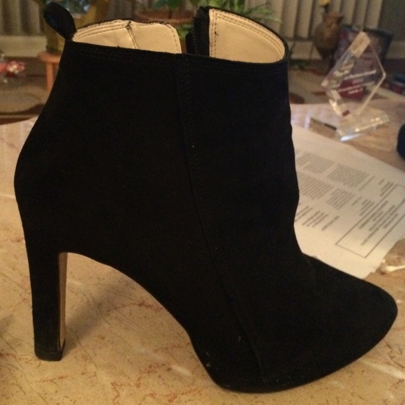 Zara black booties