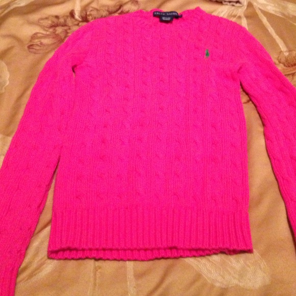 Pink sweater