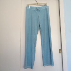 Baby Blue Juicy Couture Track Pant