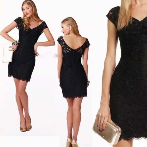 Lilly Pulitzer Dresses & Skirts - BEST OFFER! Lilly Pulitzer black dress