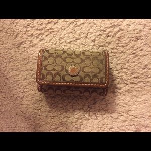 Coach Contact Case Holder