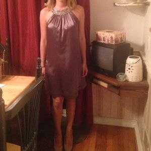 Forever 21 silver cocktail dress