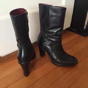 Tommy Hilfiger Mid-calf black boots sz 7