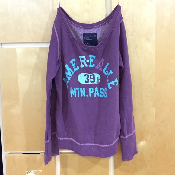 Purple American Eagle Sweater