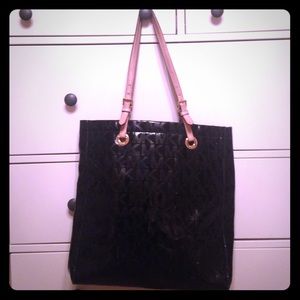 Michael Kors signature mirror Natalie tote