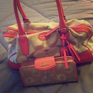 Coach purse & wallet