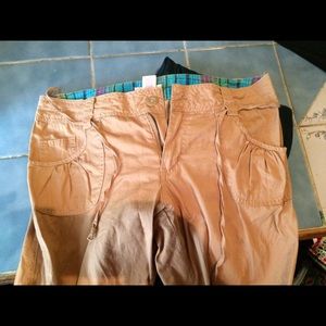 Size 13 khaki capris