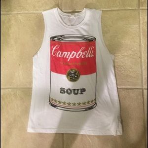 ❌❌traded❌❌Campbell's Soup bro tank