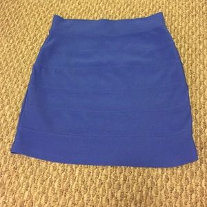 Periwinkle Body Con Mini Skirt from H&M