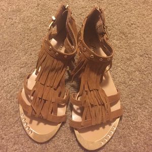 Brand new fringe sandals size 5.5