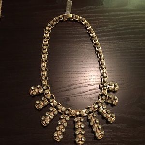 NWT J. Crew rhinestone Necklace