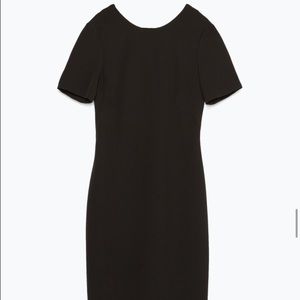 Zara Black Midi Dress