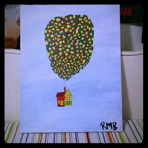 An 'UP' Painting!! Made by me, R.M.B!