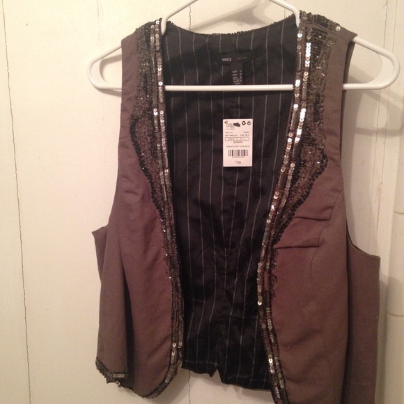 MNG by Mango - Waistcoat Chaleco - Picture 3 of 3