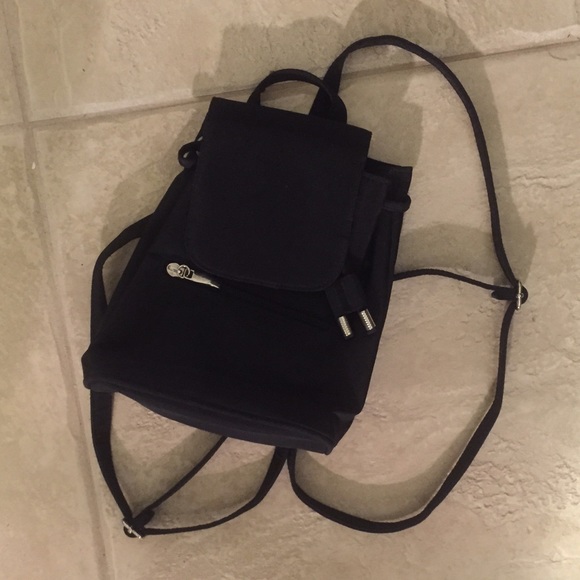 Black small backpack