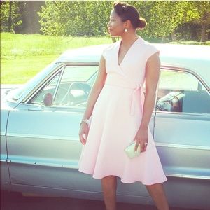 Vintage Inspired Pink Dress