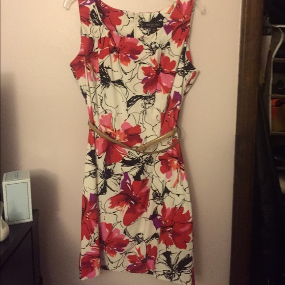 Perceptions Floral Print Dress
