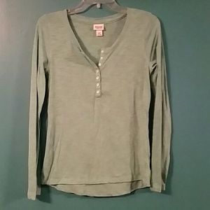 Price Drop!! Sea Green Henley