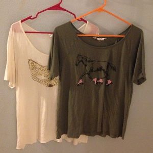 2 extra soft t shirts