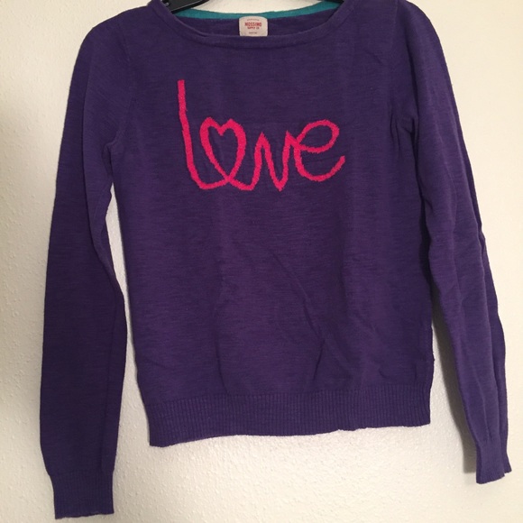 Adorable Purple Sweater