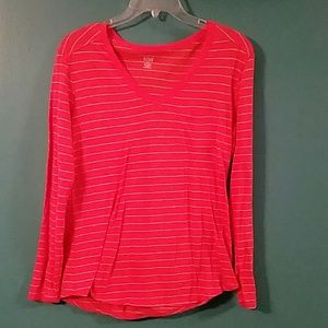 Long Sleeve Shirt High Low nwot