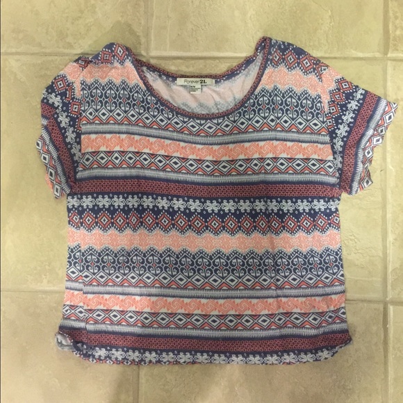 Tribal forever 21 shirt