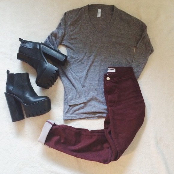 🔹V neck long sleeve top🔹