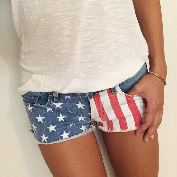 American Flag Shorts