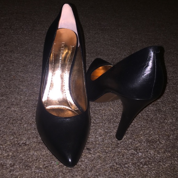 BCBG black heels
