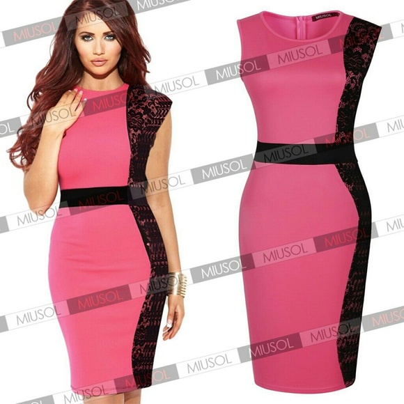 Sleeveless Bodycon Cocktail Dress 16 FREE GIFT