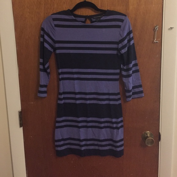 French Connection Body Con 3/4 sleeve dress