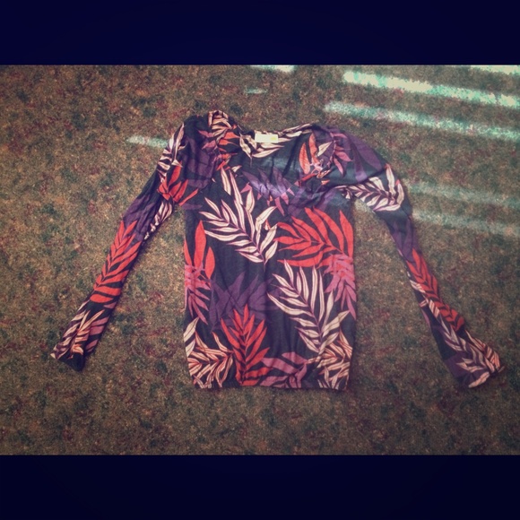 C and C California blouse size small
