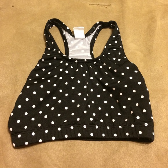 Polka Dot Sports Bra
