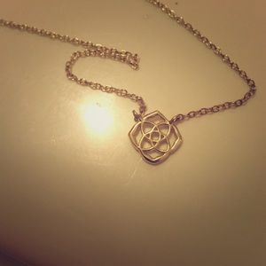 Kendra Scott logo necklace