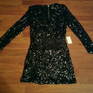 Short Sequin Dress