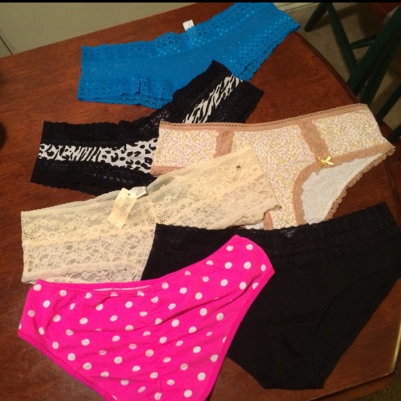 (6) Panties Bundle NWOT Size M