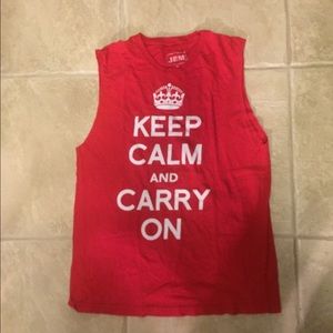 ❌❌traded❌❌Red bro tank