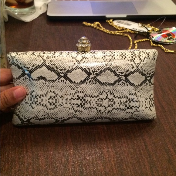 Lizard skin clutch