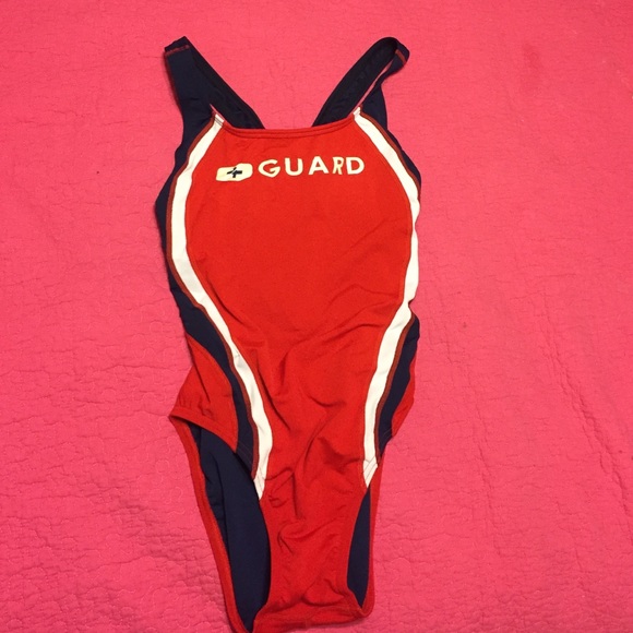 Speedo lifeguard one piece!!