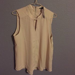 Beige chevron shirt