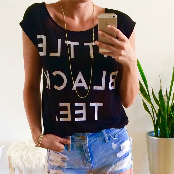 Wet Seal Tops - Little Black Tee