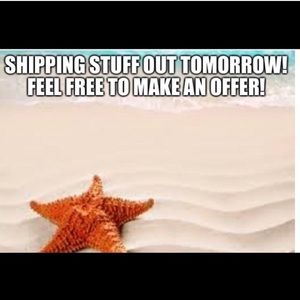 Shipping items tomorrow! Any offers accepted!