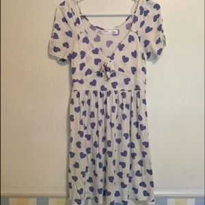 Zara Heart Print Dress