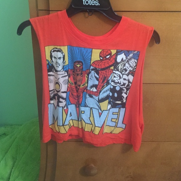 boxy marvel muscle tank