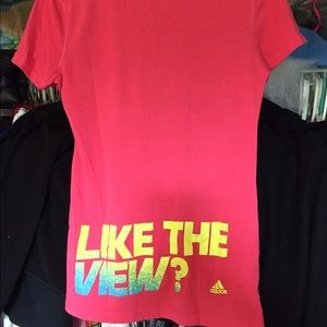 Adidas Like The View Tee Pink