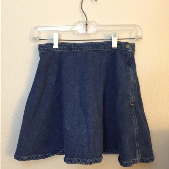 Denim American Apparel circle skirt - Picture 2 of 3