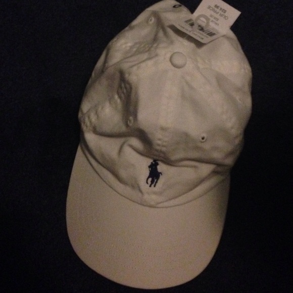 White polo hat