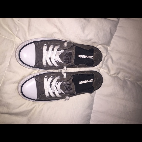 Converse Shoes - Cute Grey Converse