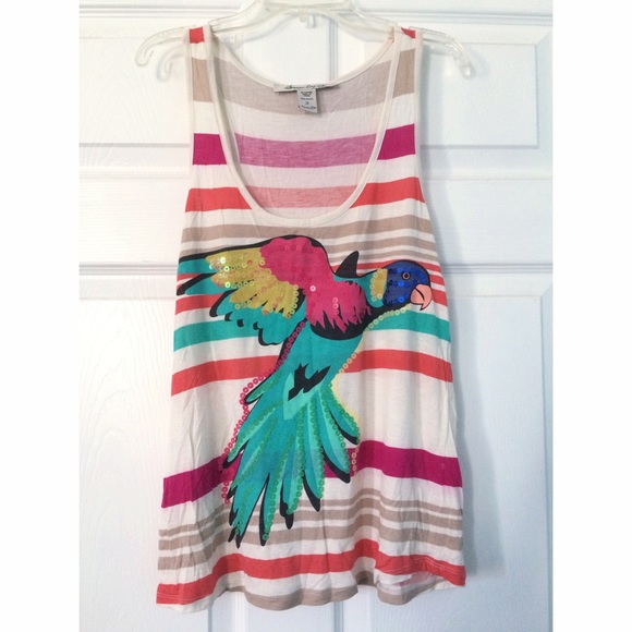 Colorful Parrot tank