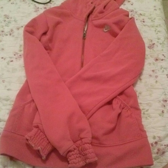 Pink nike sweater
